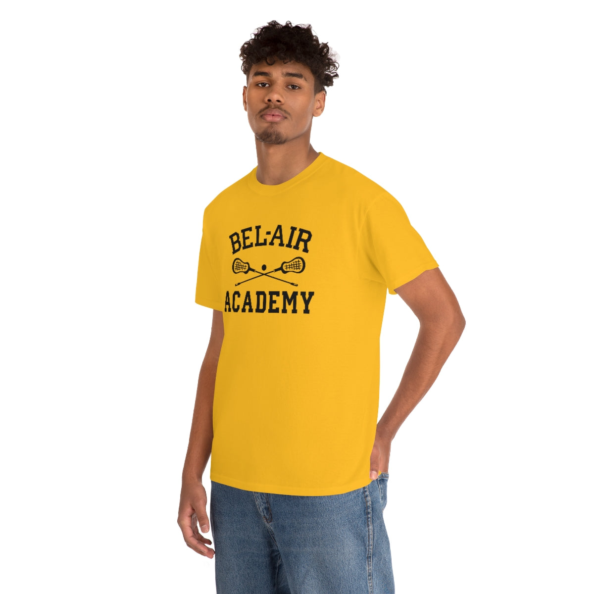 Bel-Air Academy Lacrosse Heavy Cotton Tee