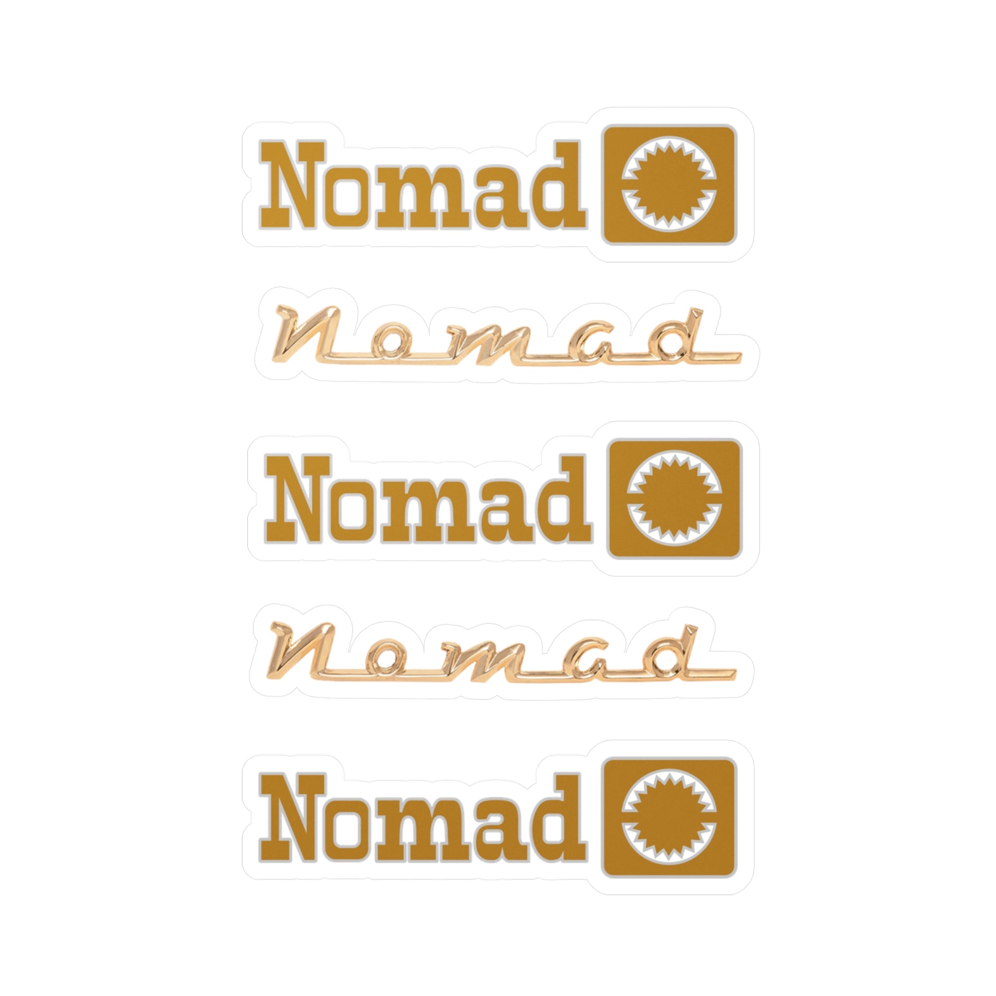Nomad Emblem Vinyl Decals / Stickers Classic Car