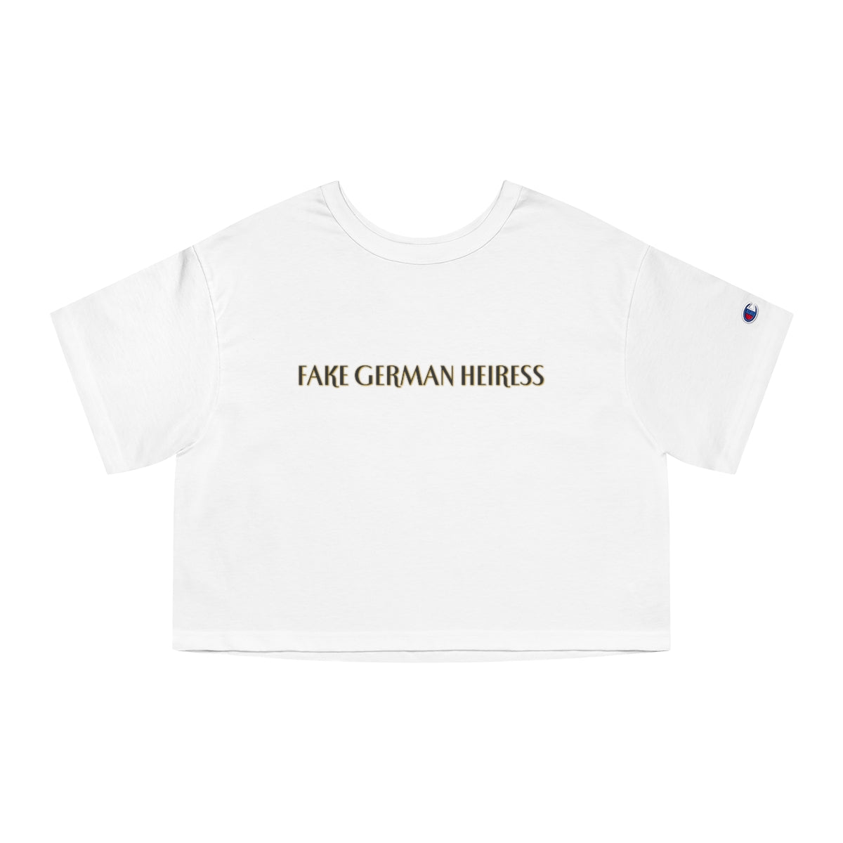 Fake German Heiress Women's Cropped T-Shirt - Anna Delvey