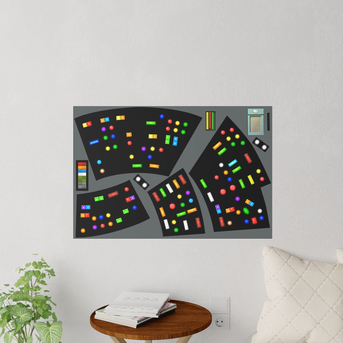 Starship Engineering Controls Console Decals TOS – Judy's Emporium