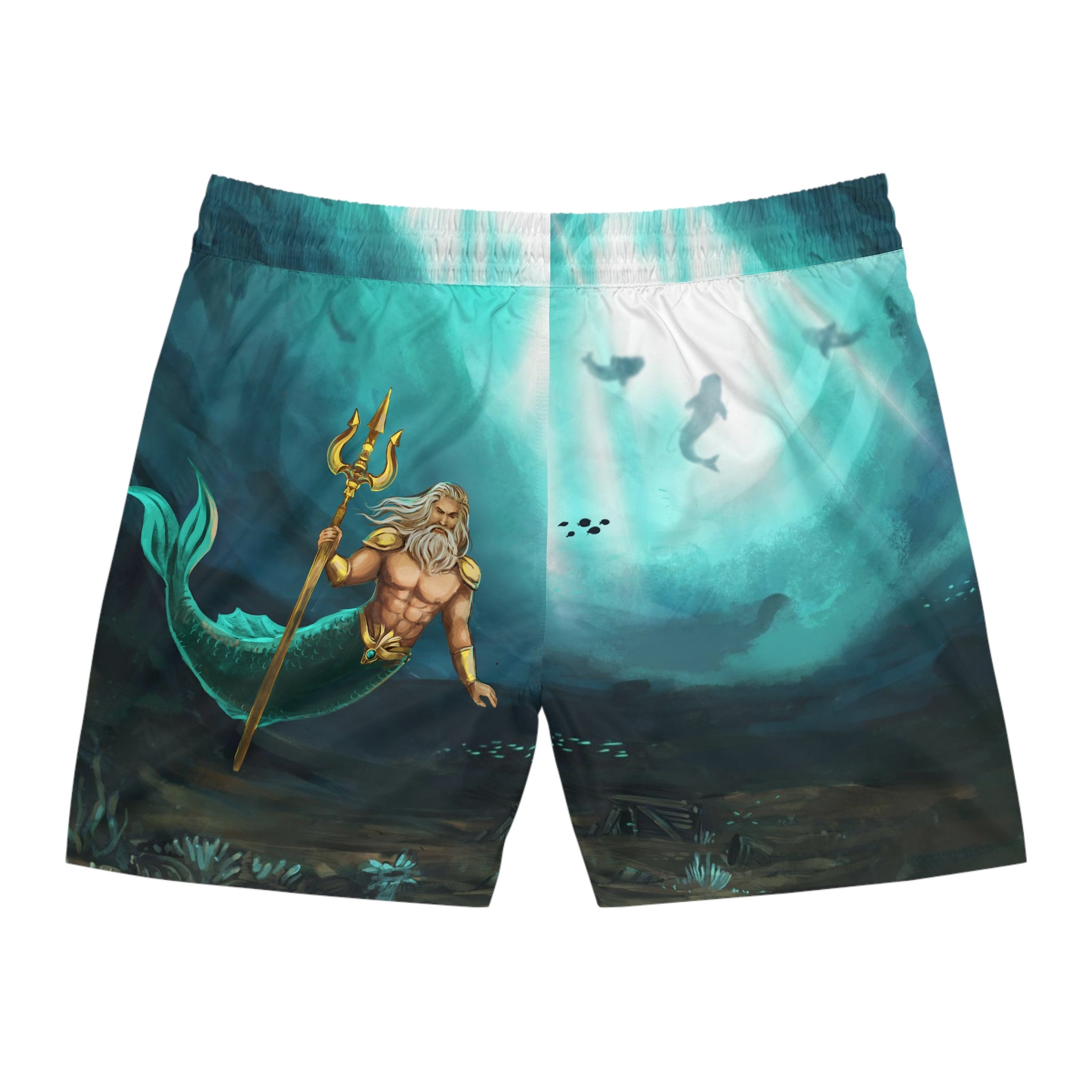 Neptune's Treasure Men's Swim Trunks