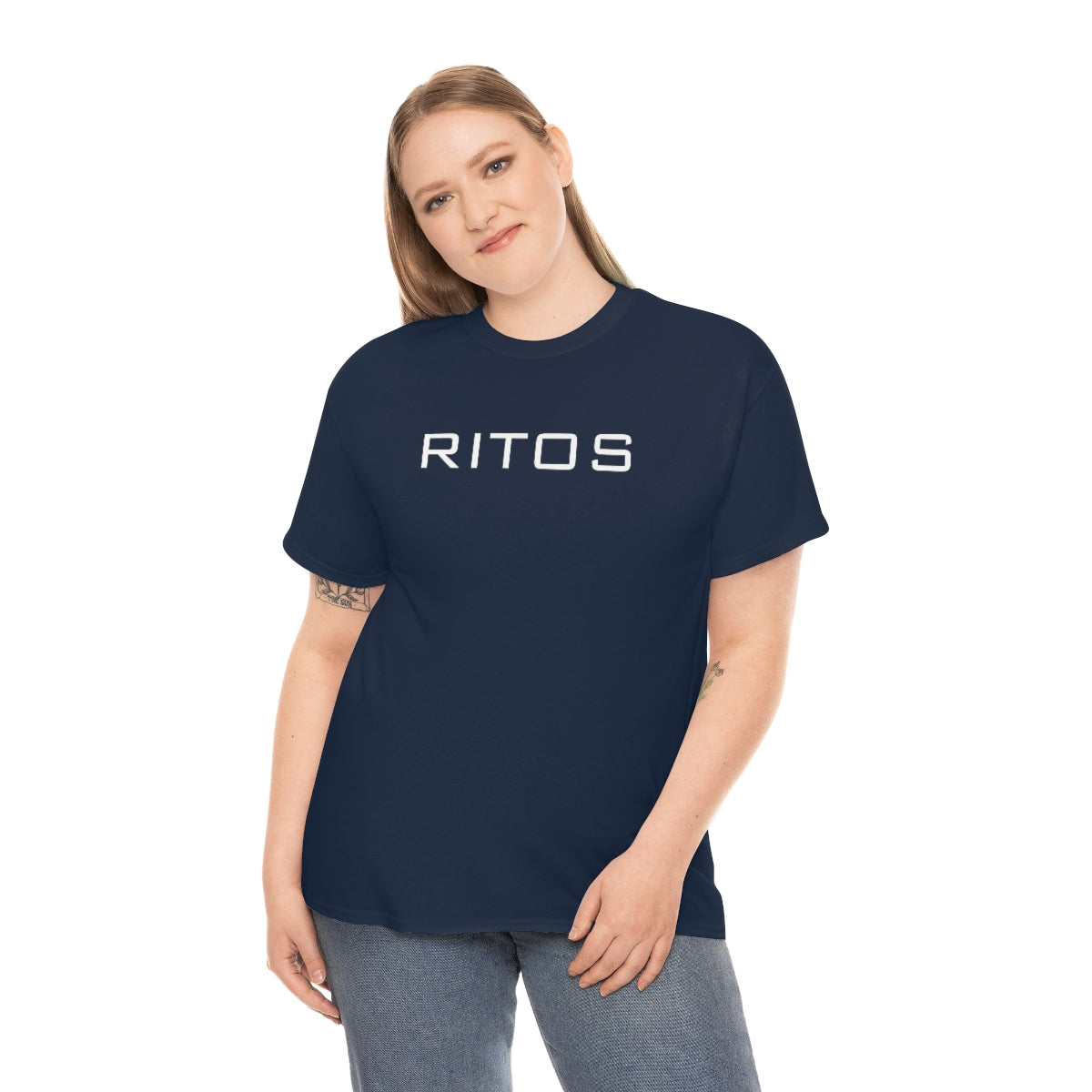 RITOS Cotton Tee Casual Crew Shirt