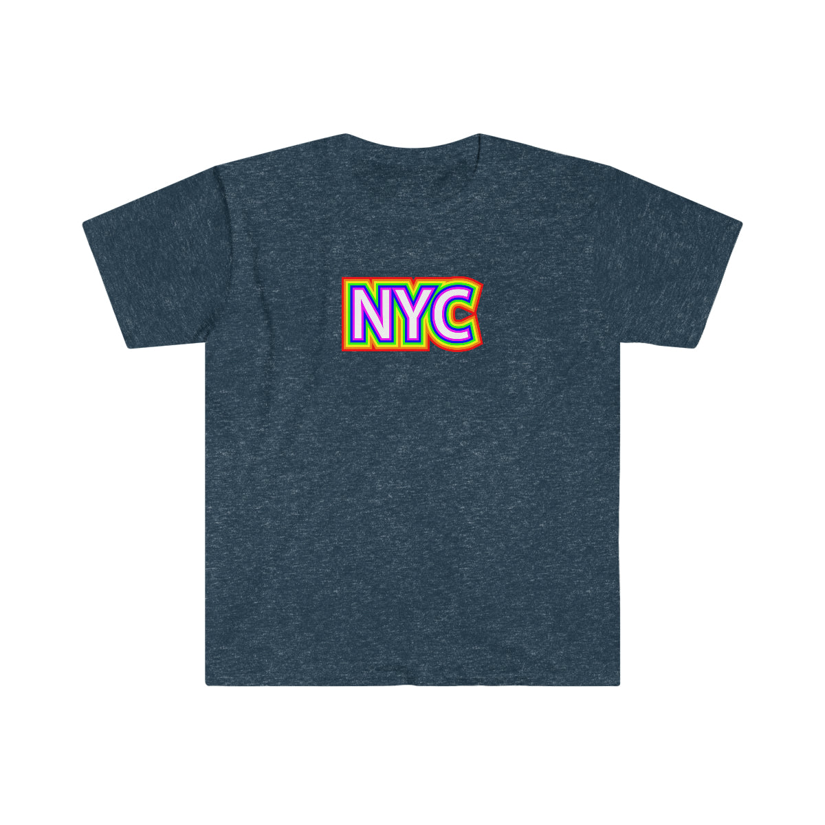 NYC Rainbow Pride Softstyle T-Shirt - New York City