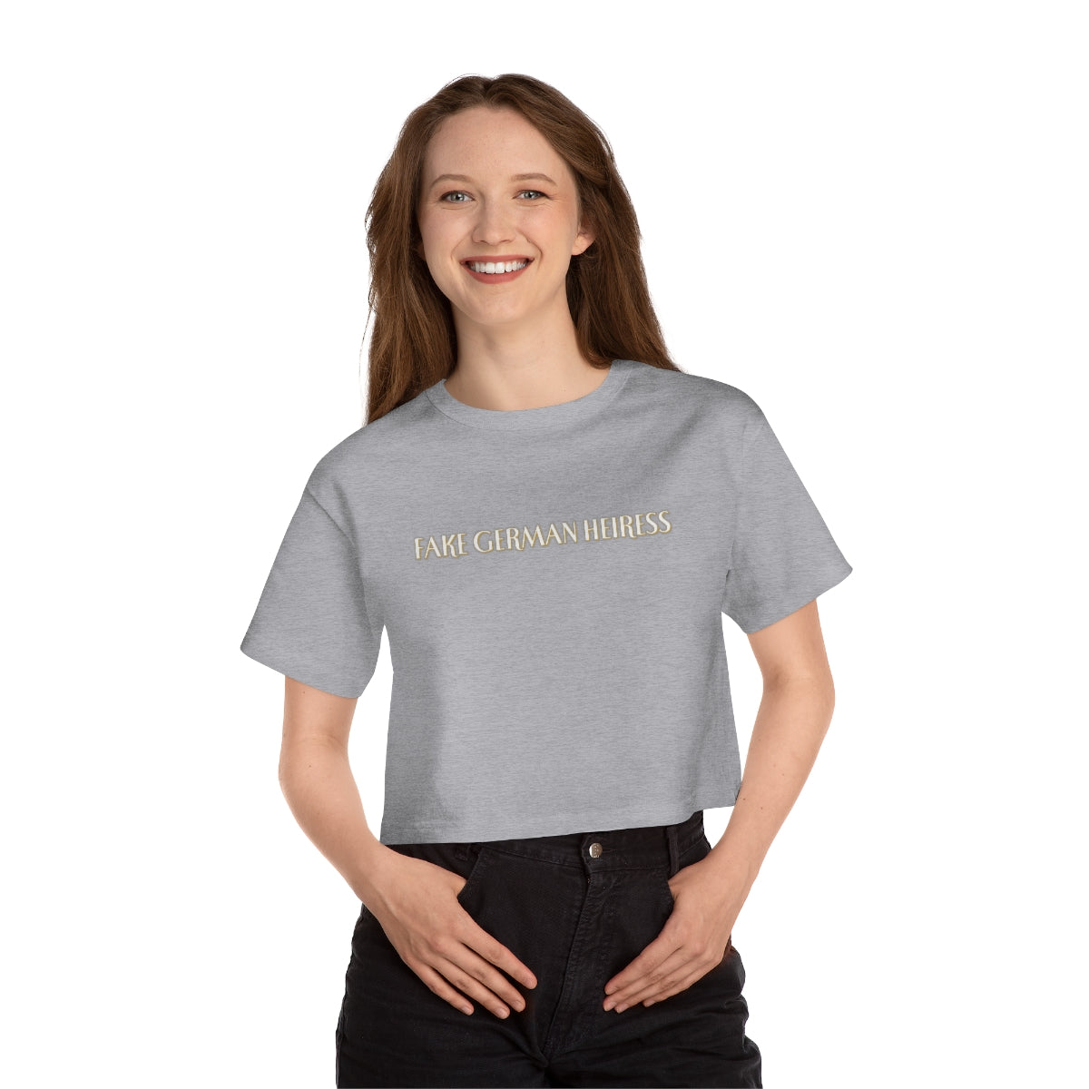 Fake German Heiress Women's Cropped T-Shirt - Anna Delvey