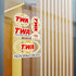 TWA Vinyl Decal Stickers Assortment