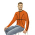 Basketball Print Long Sleeve Shirt