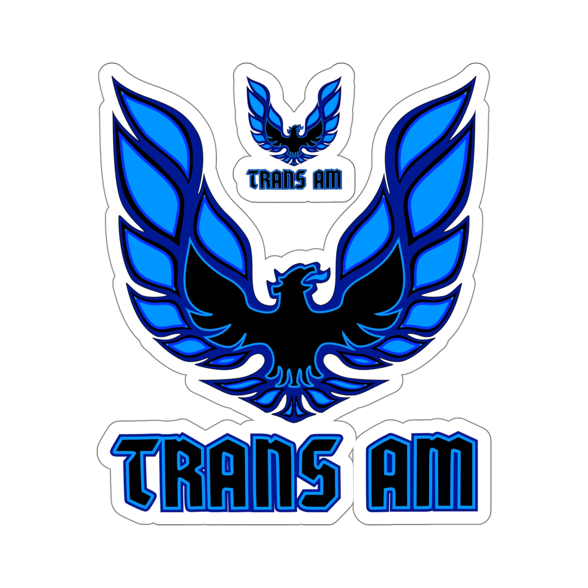 Trans Am Sticker Set Trans Am Blue Firebird Stickers – Judy's Emporium