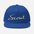 Scout Embroidered Embroidered Flat Bill Cap