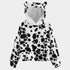 Kids Dalmatian Hoodie With Ears