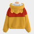 Kids Pooh Bear Hoodie With Ears