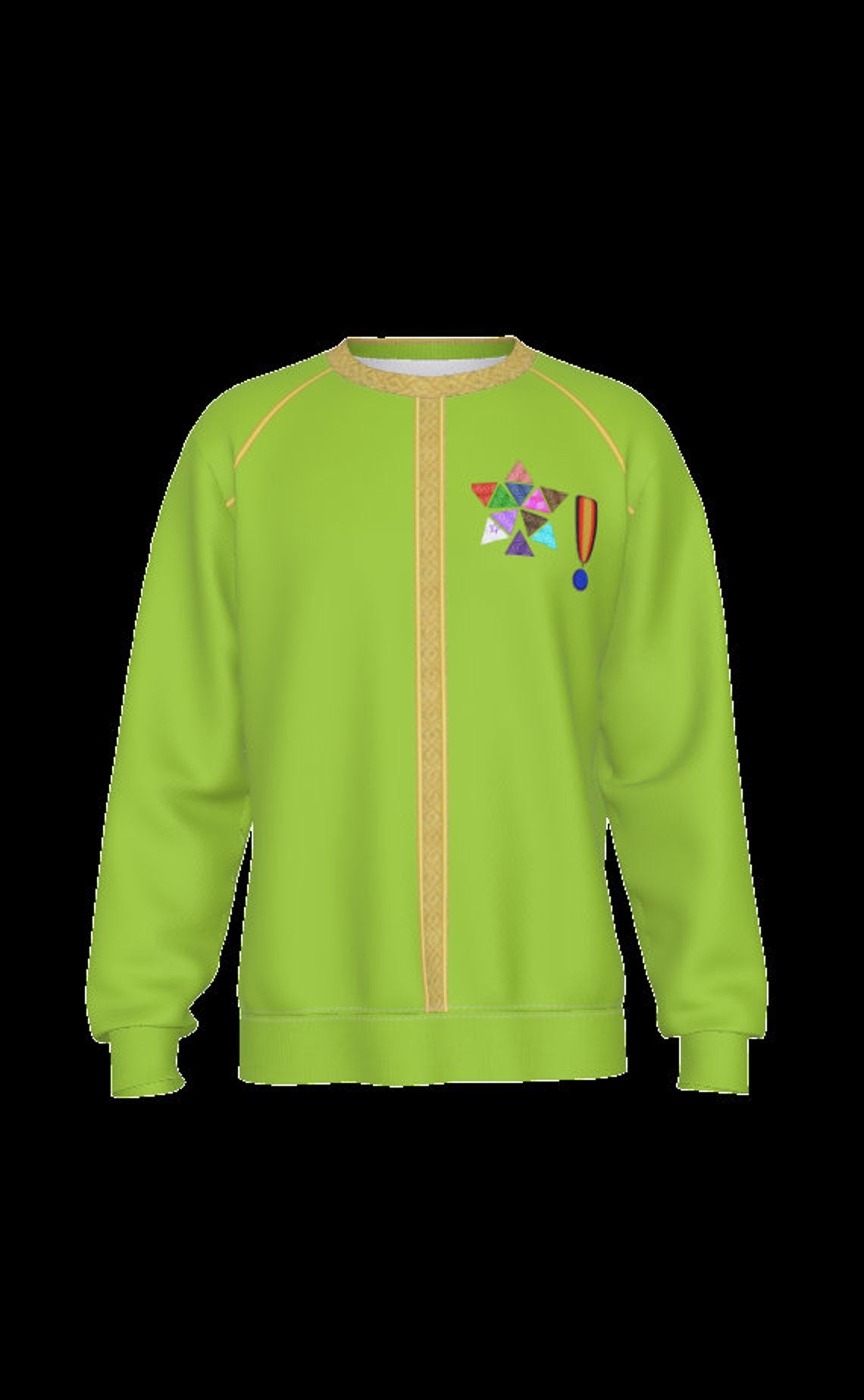 TOS Captain Dress Uniform Sweatshirt Costume