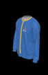 TOS First Officer Dress Uniform Men's Sweatshirt Costume Blue