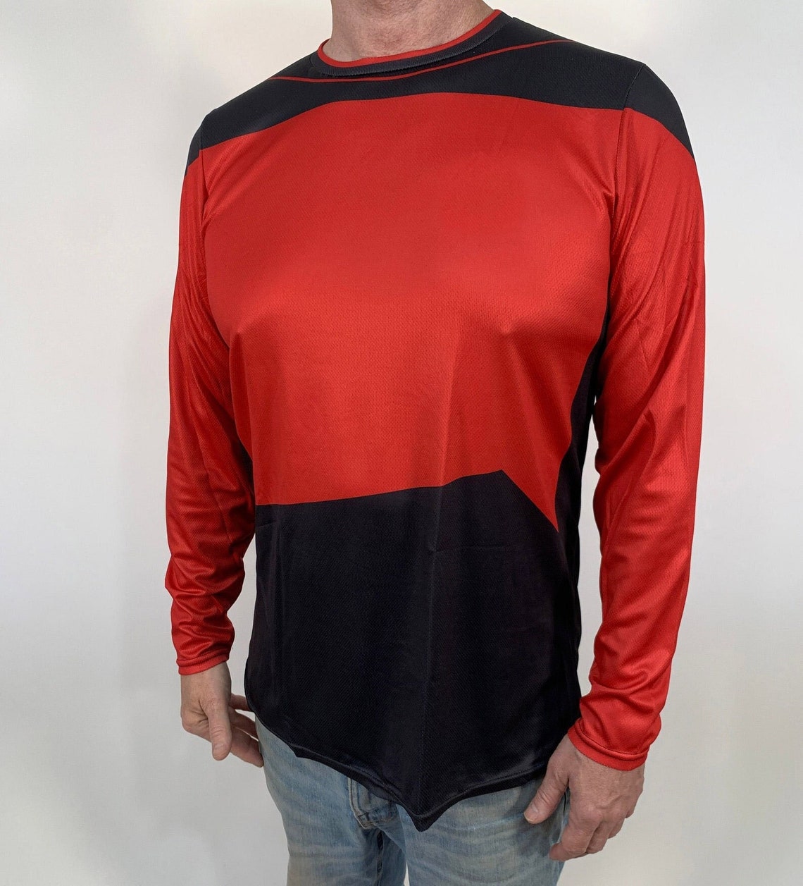 TNG Season 1 Uniform - Red - No Badge - Costume