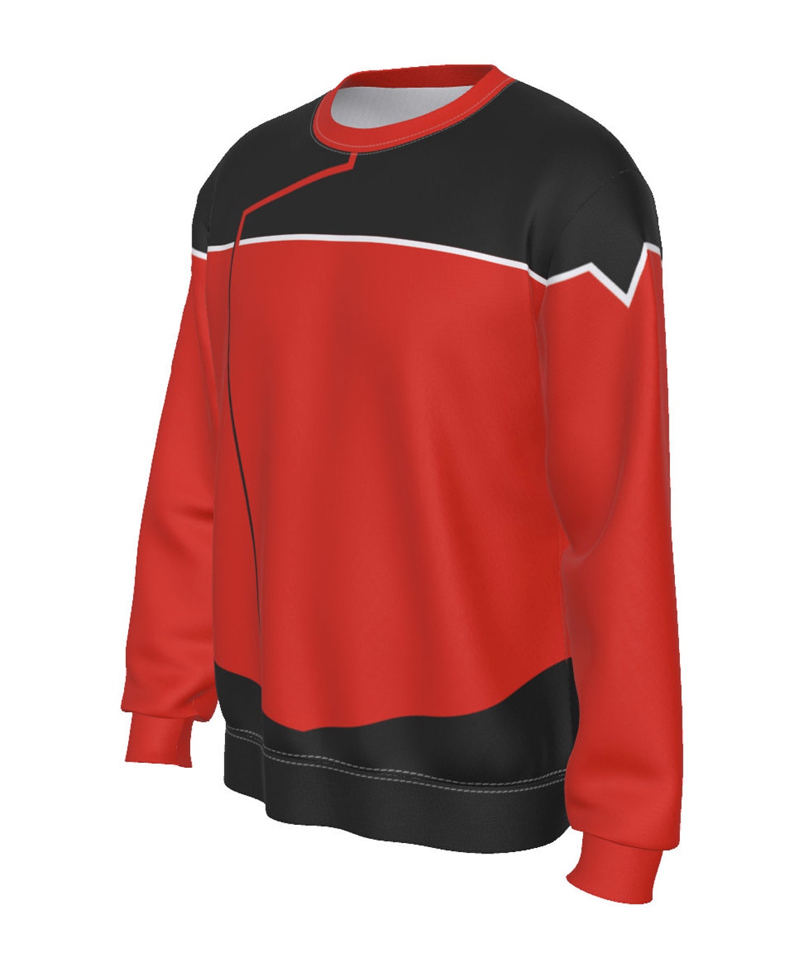 Lower Decks Red Sweatshirt Uniform Tunic - STLD