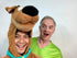 Shaggy / Hippie / Stoner V-Neck Shirt Costume Scooby