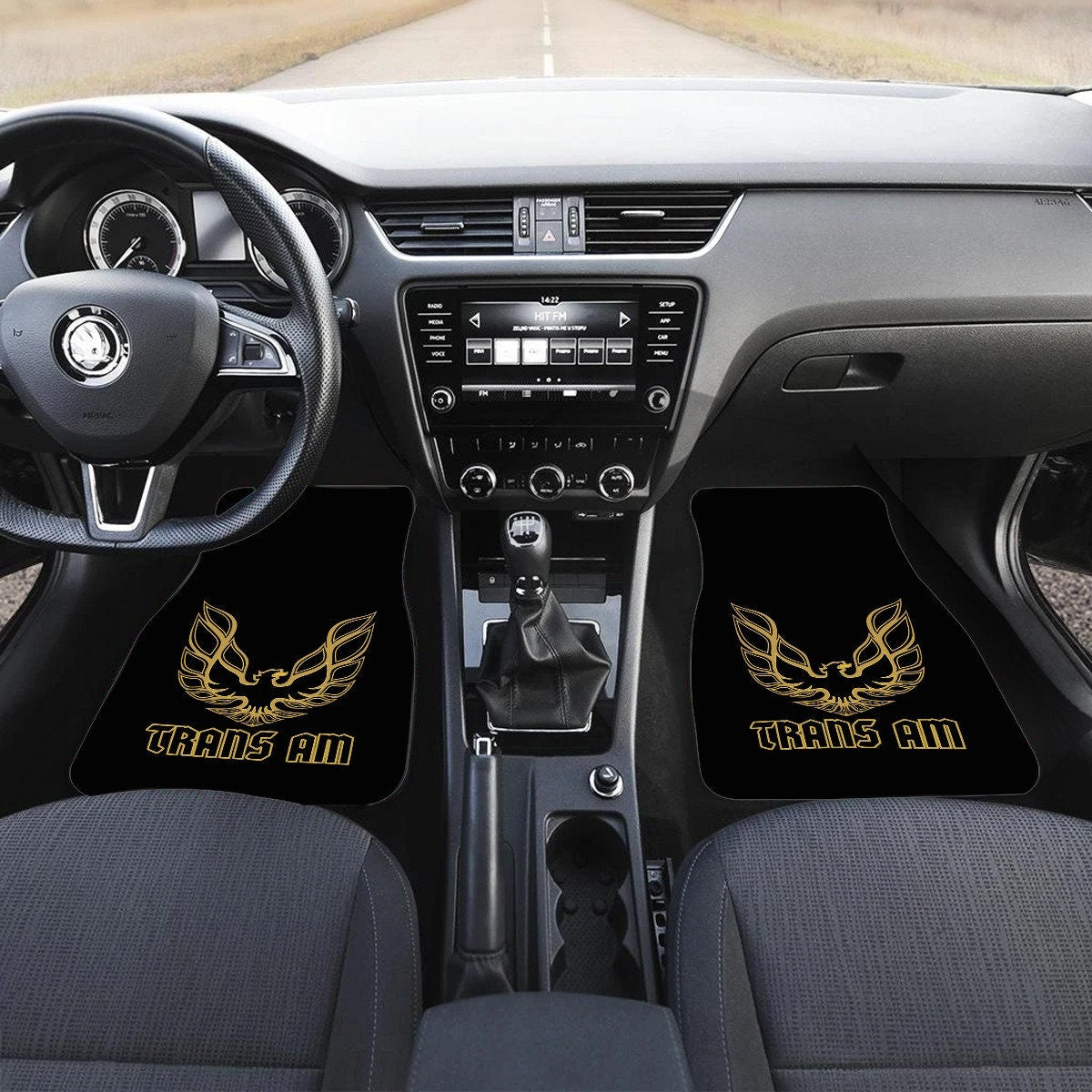 Trans Am Front row car mats (2pcs)