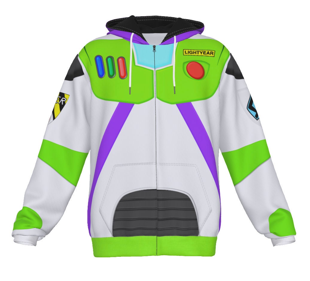 Buzz Hoodie - Lightyear Uniform / Space Suit Costume