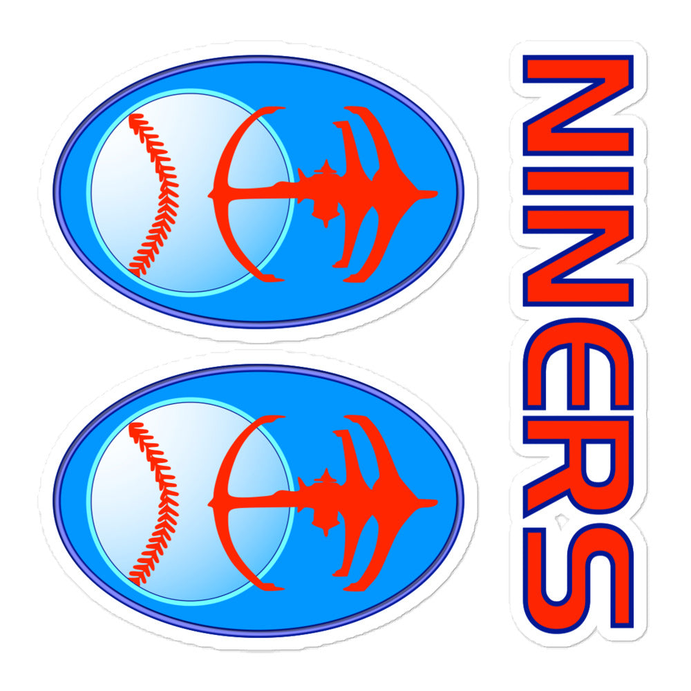 Niners Baseball Sticker DS9