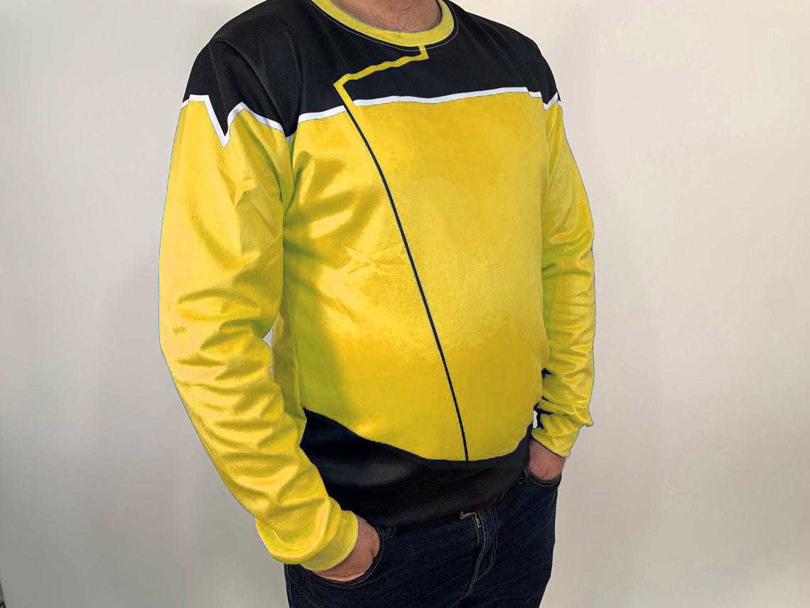 Lower Decks Yellow Sweatshirt Uniform Tunic - STLD