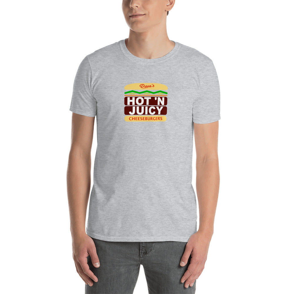 Dave's Hot N Juicy Vintage Crew Short-Sleeve Unisex T-Shirt