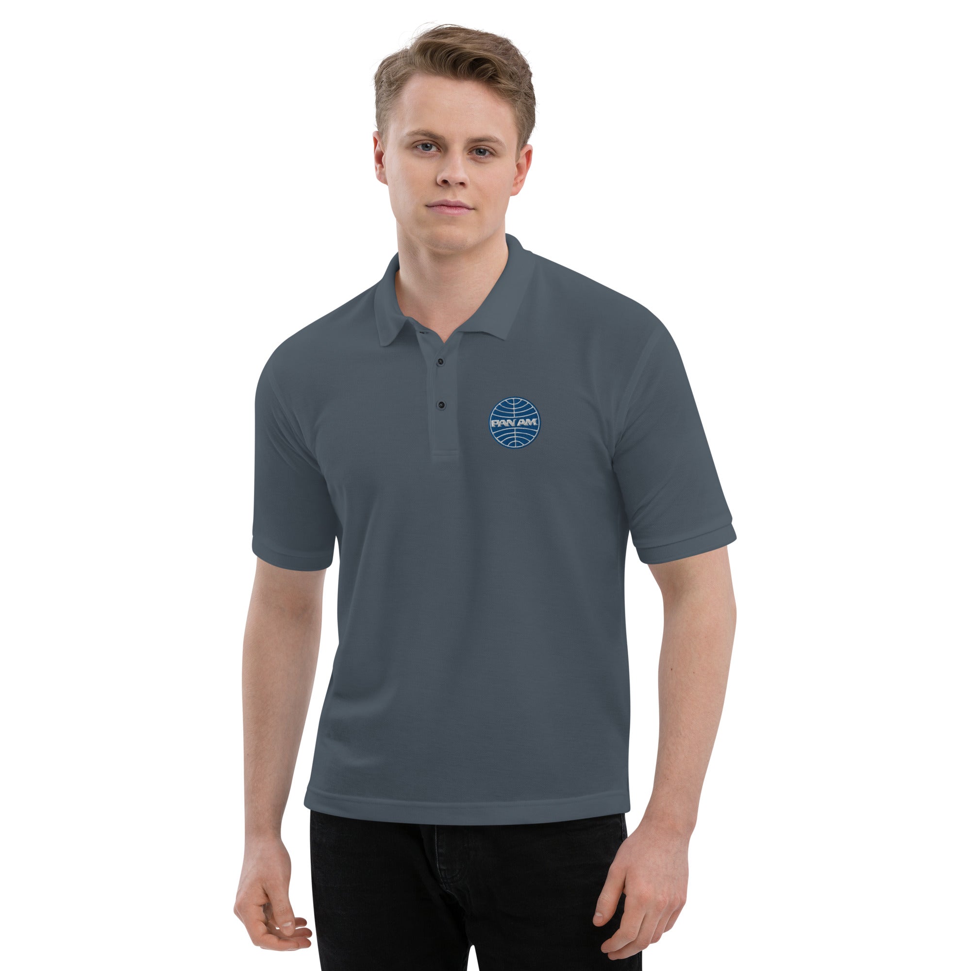 Pan Am Premium Embroidered Polo