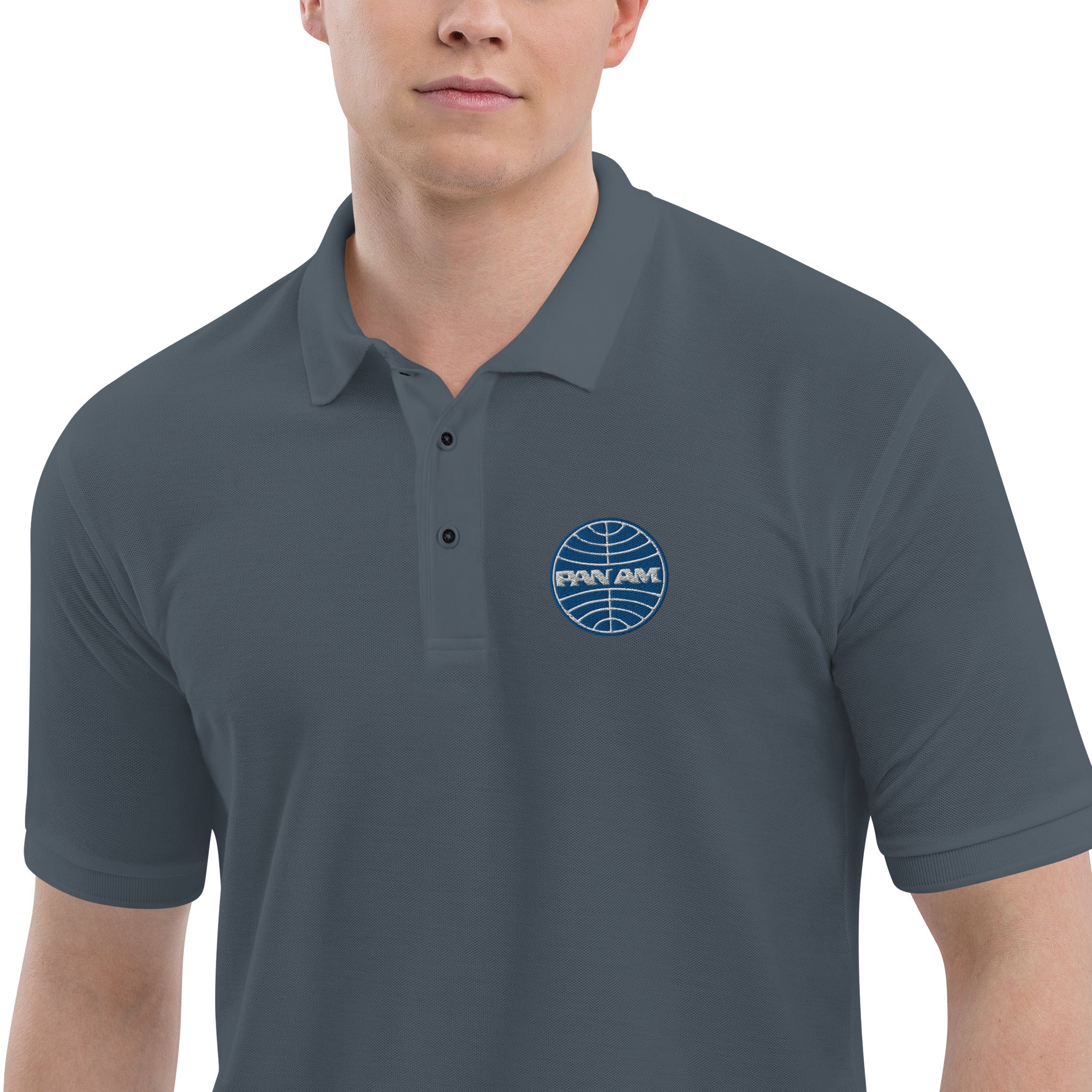 Pan Am Premium Embroidered Polo