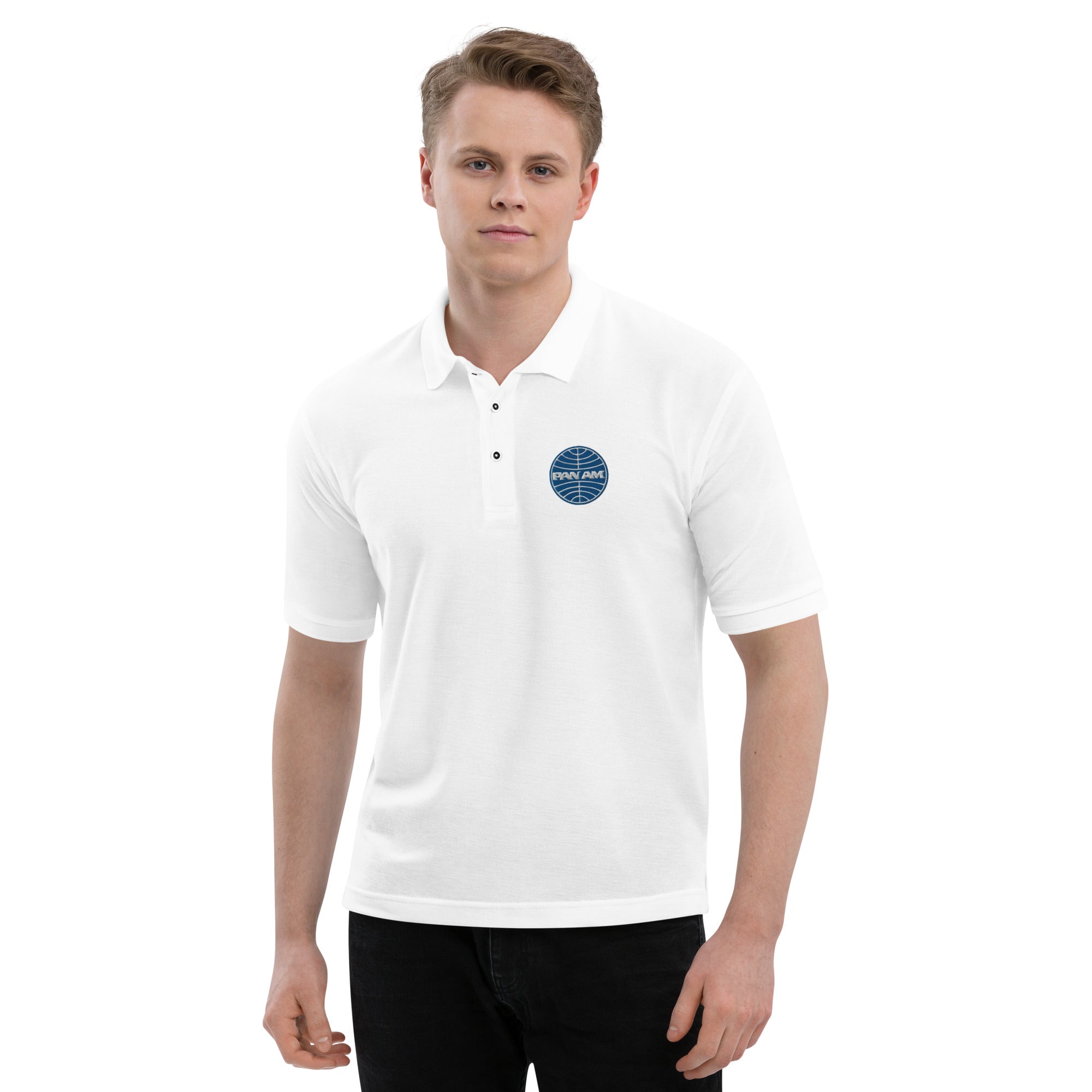 Pan Am Premium Embroidered Polo